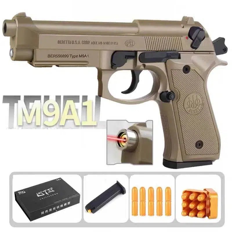 Beretta-M92-Laser-Tag-Blaster Hanke M9A1 M92 Beretta Laser Gun - Image 1