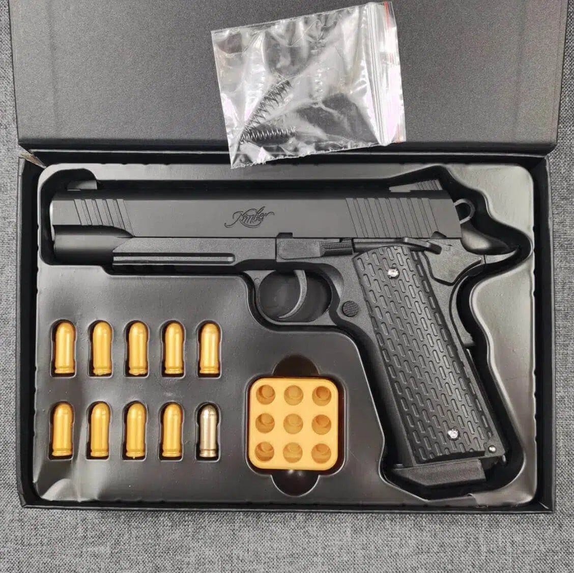 QQ_20220518145658 Hanke Colt M1911 Laser Tag Gun Blowback Blaster - Image 1