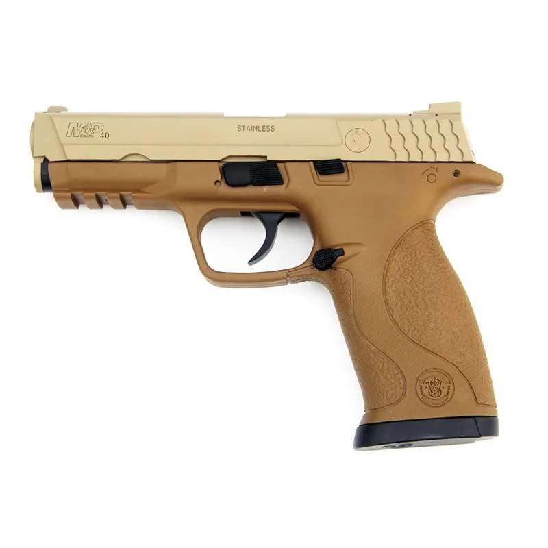 b6d42b4d7c04243f M&P 40 Shield Laser Tag Blaster Blowback Toy Gun - Image 1