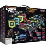 Rechargeable Laser Tag Set of 4 with LCDs 360° Sensors Kids Adults Family Game - Image 4