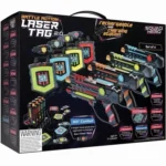 Squad Hero Rechargeable Laser Tag 360° Sensors + Innovative LCDs Set of 4