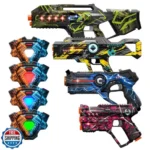 Winyea Tag Laser Tag, Lazer Tag Sets with Gun and Vest Set of 4, Gift Ideals - Image 2