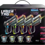 Rechargeable Laser Tag Set for Kids Teens & Adults with Gun & Vest Sensors