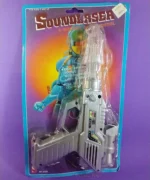 VINTAGE SPACE LASER GUN - WITH LIGHTS - 8 DIFFERENT SPACE SOUNDS - RARE 🔥🔥🔥
