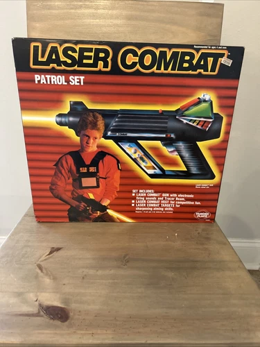 s-l500 (45) PANOSH PLACE LASER COMBAT PATROL SET LASER TAG PHASER 1986 SEALED RARE VINTAGE - Image 1