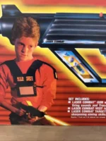 PANOSH PLACE LASER COMBAT PATROL SET LASER TAG PHASER 1986 SEALED RARE VINTAGE - Image 4