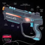 Rechargeable Laser Tag Set for Kids Teens & Adults with Gun & Vest Sensors - Image 3